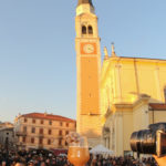 La piazza di Breganze con il campanile - Photo Stella